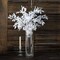 2 White 42 in Artificial Beech LEAVES Bushes Silk Plant Stems